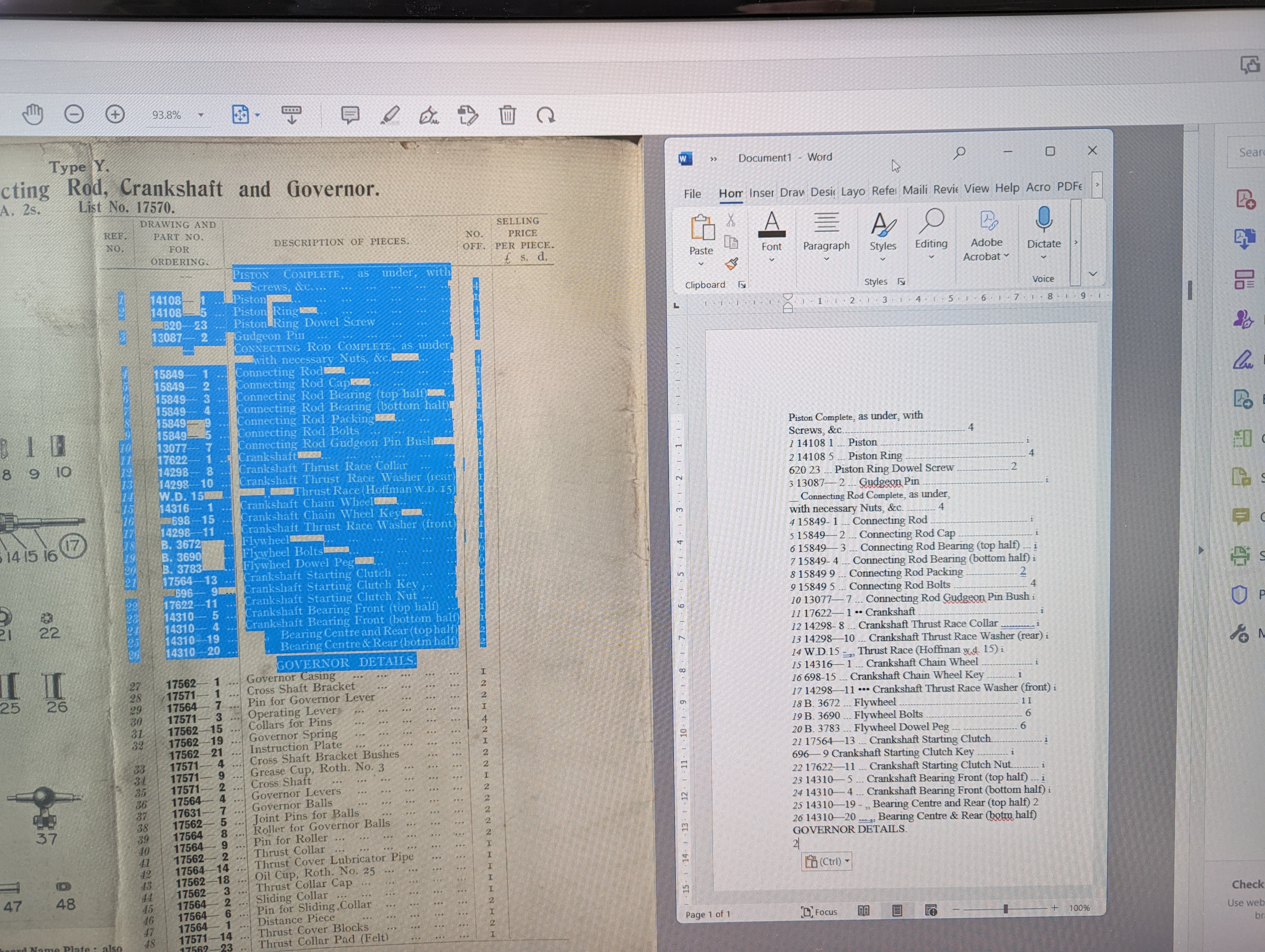 OCR and searchable document scanning